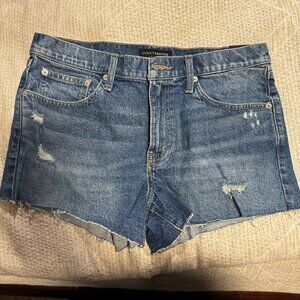 Lucky Brand Mid Rise Cut Off Women's Jean Shorts | Size 29 NWT